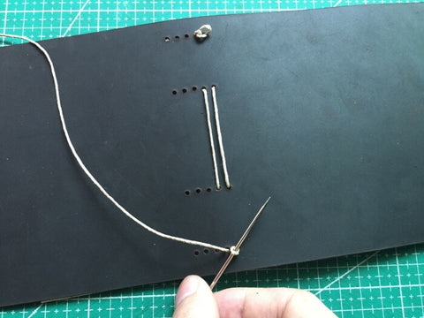 tutorial - make a leather journal 28