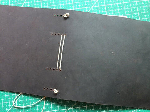 tutorial - make a leather journal 30