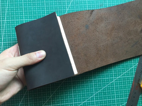 tutorial - make a leather journal 46