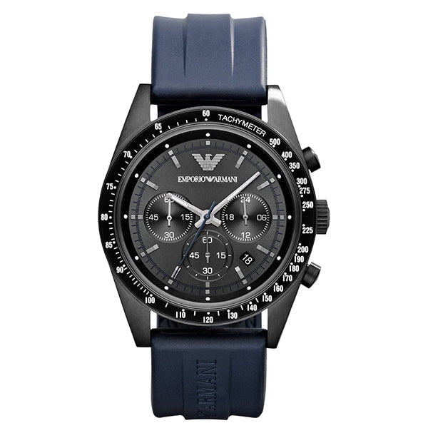 armani watch rubber strap