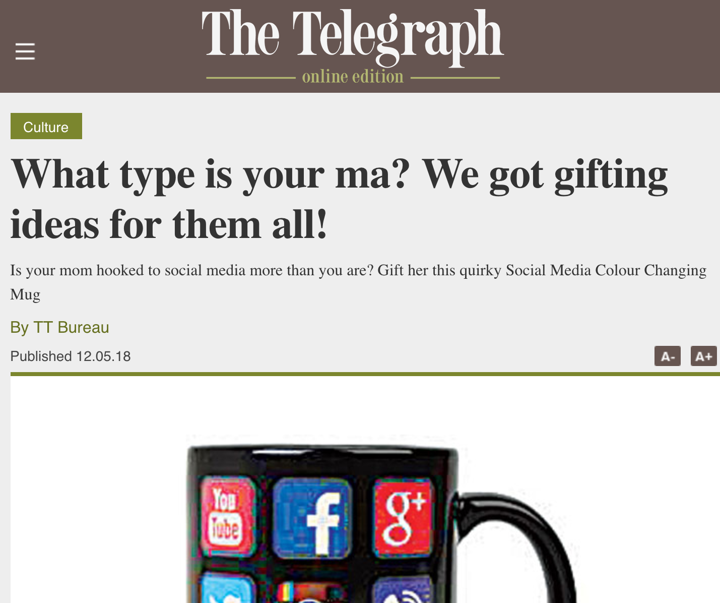 The Telegraph | What type is your ma? We got gifting ideas for them all!