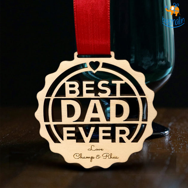 Best Dad Ever-Daddy Fathers Day Gift-Birthday Gift for Dad-Dad Keyring-Dad  Gift from Daughter-Birthday Gift from Kids-Dad Christmas Present