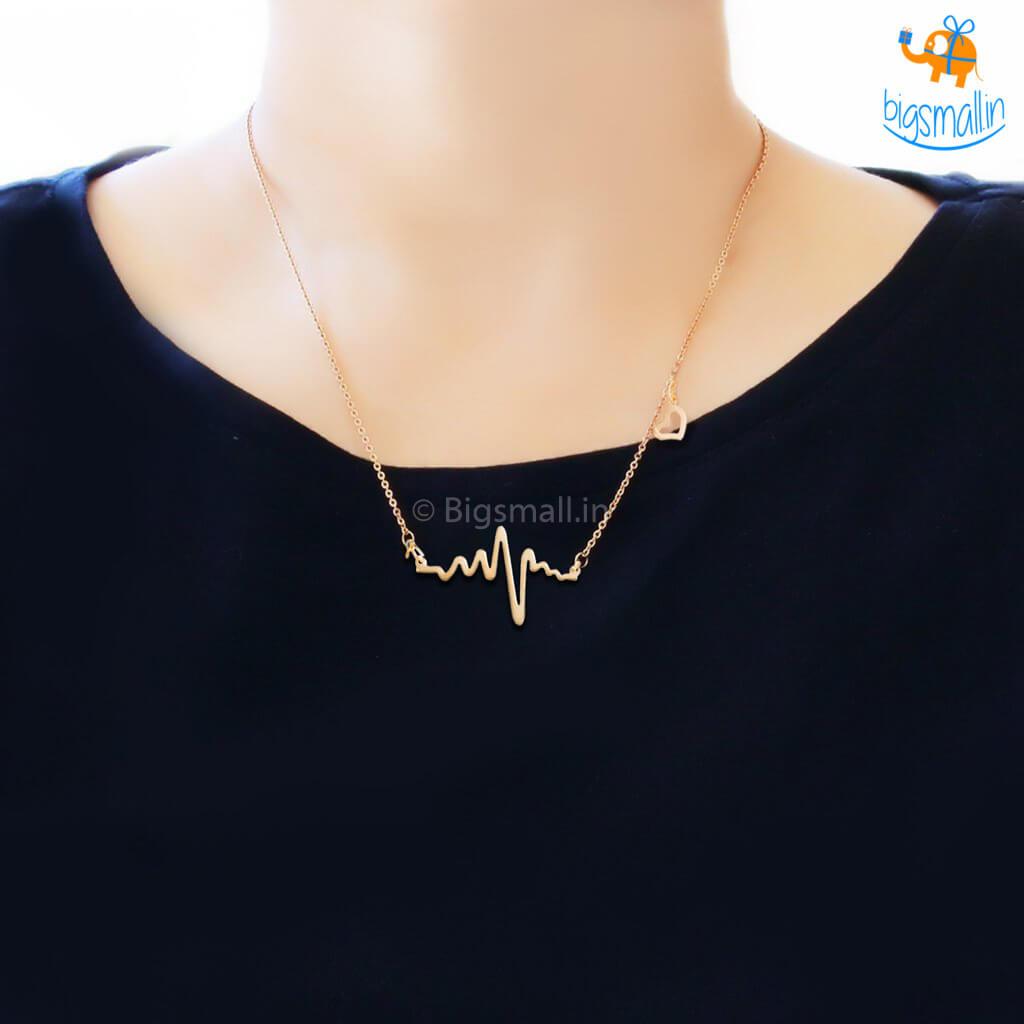 Heartbeat Necklace– Bigsmall.in