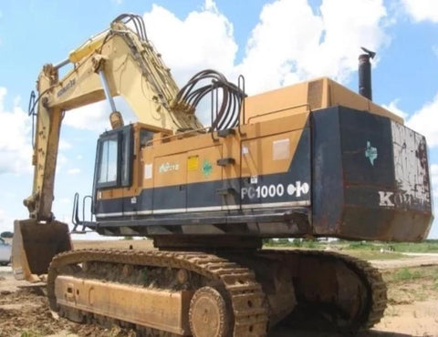 Komatsu PC1000SE-1 PC1000SP-1 Hydraulic Excavator Official Workshop Service Manual