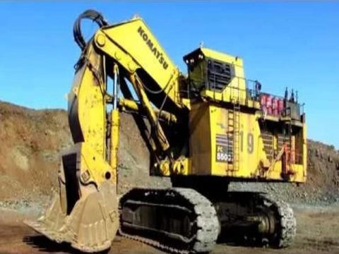 Komatsu PC5500-6 Hydraulic Mining Shovel Official Workshop Service Repair Manual