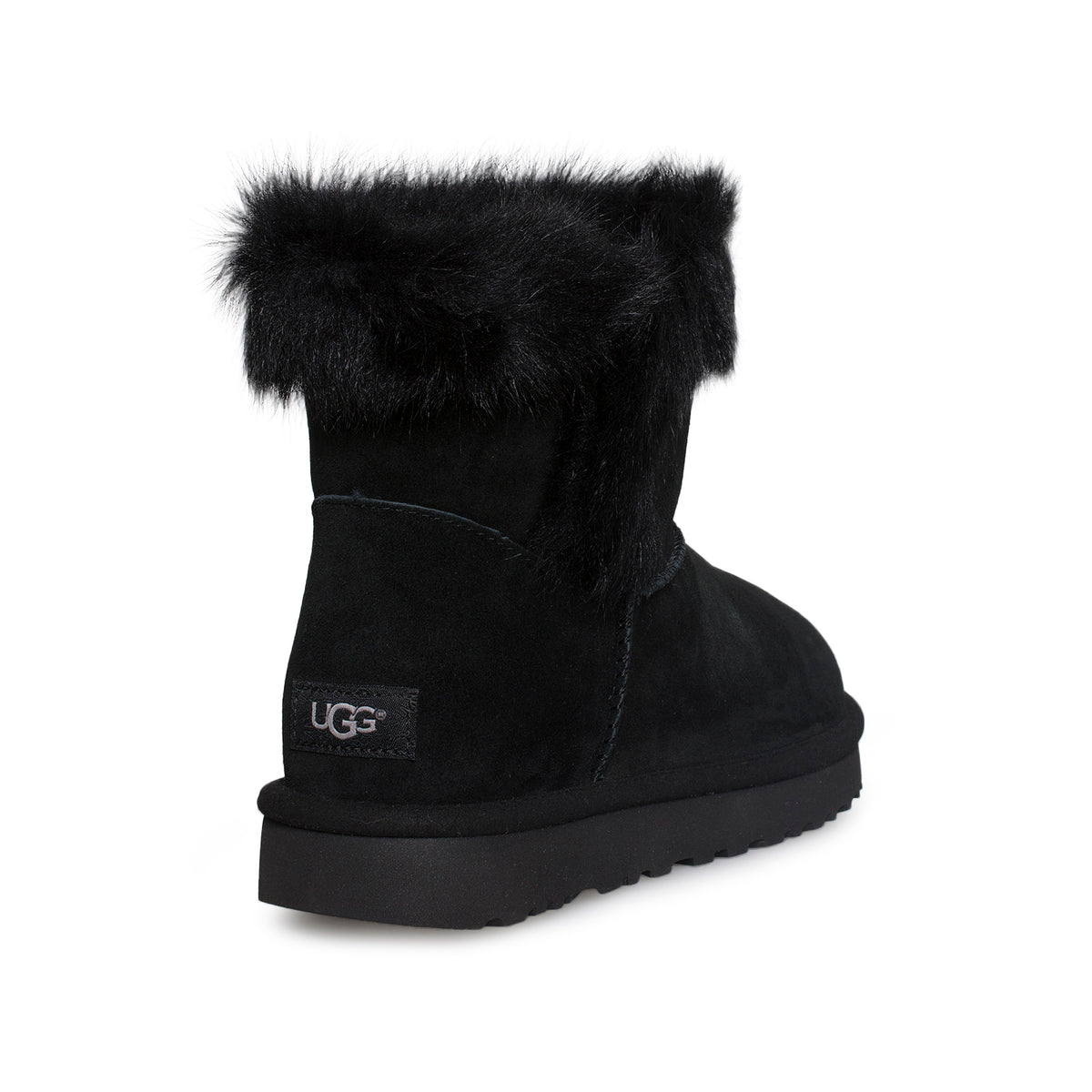 ugg milla boots black