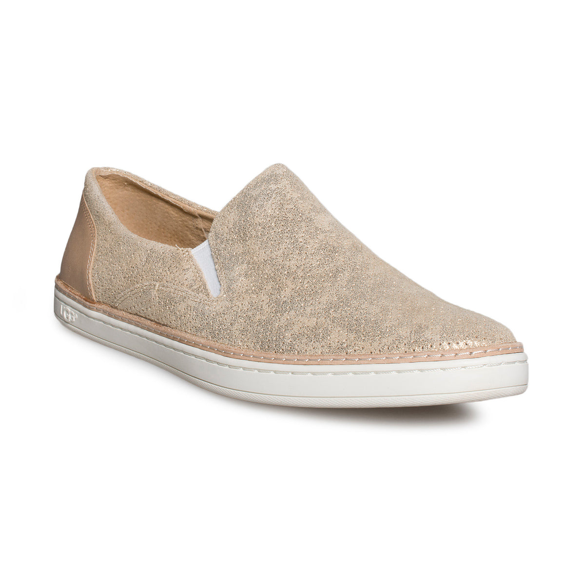 UGG Adley Perf Stardust Gold Shoes 