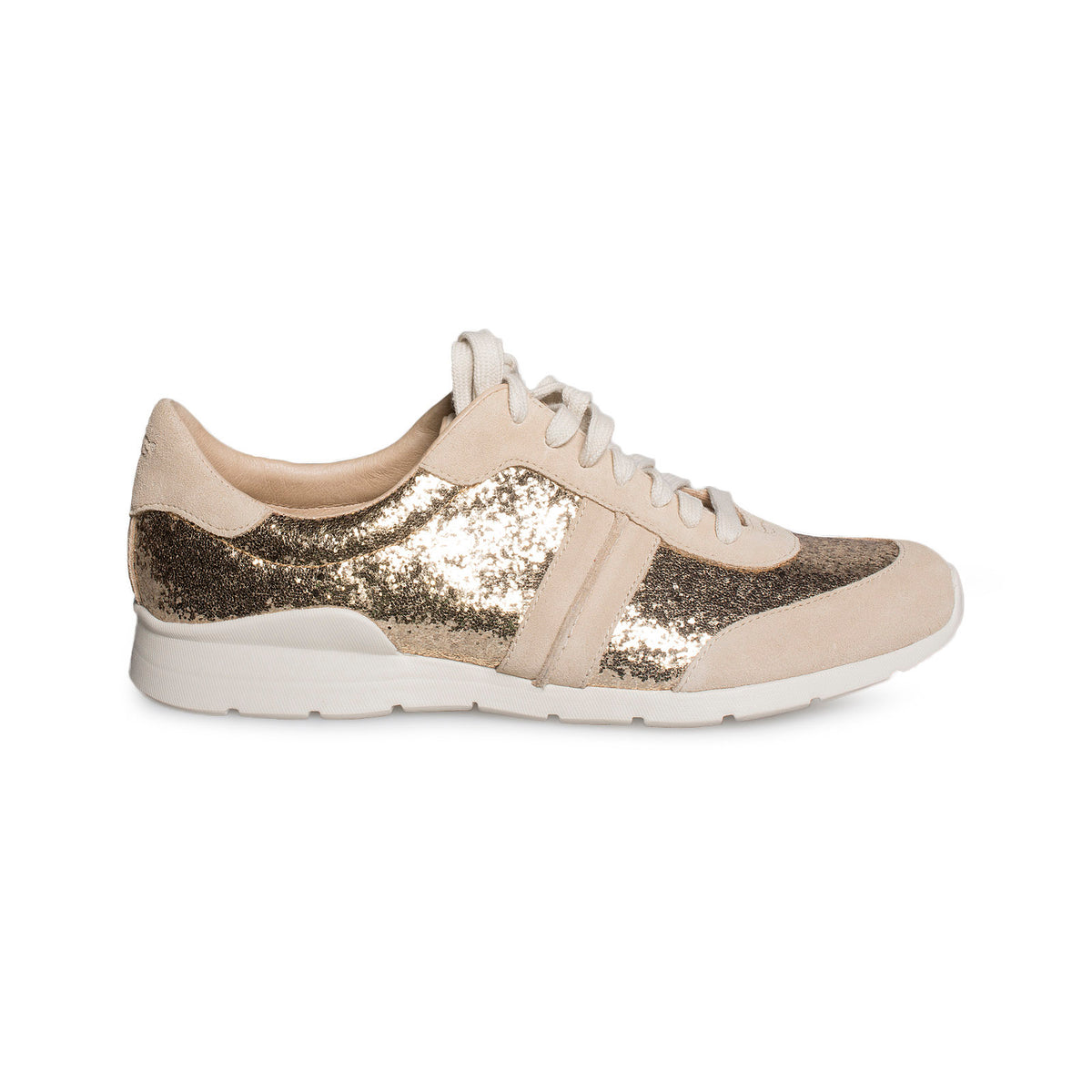 UGG Jaida Glitter Gold Shoes - Women's 