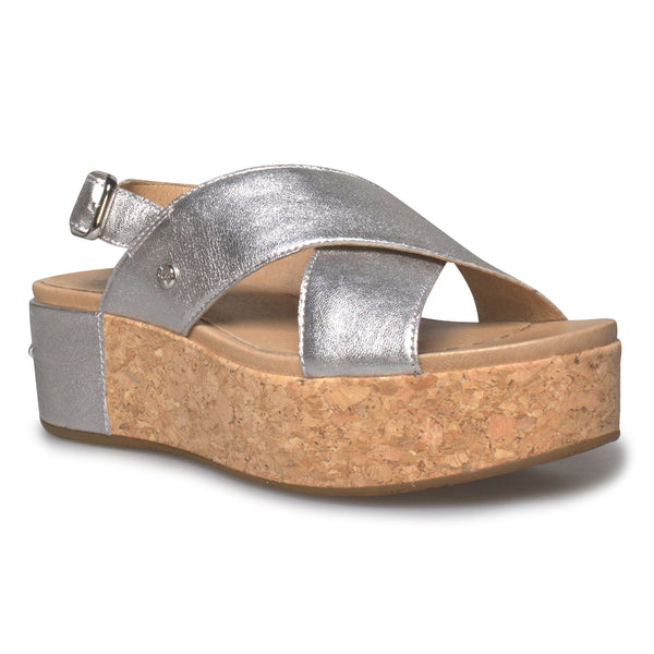 silver ugg sandals