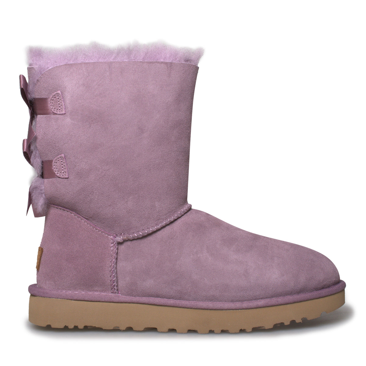 light purple uggs with bows