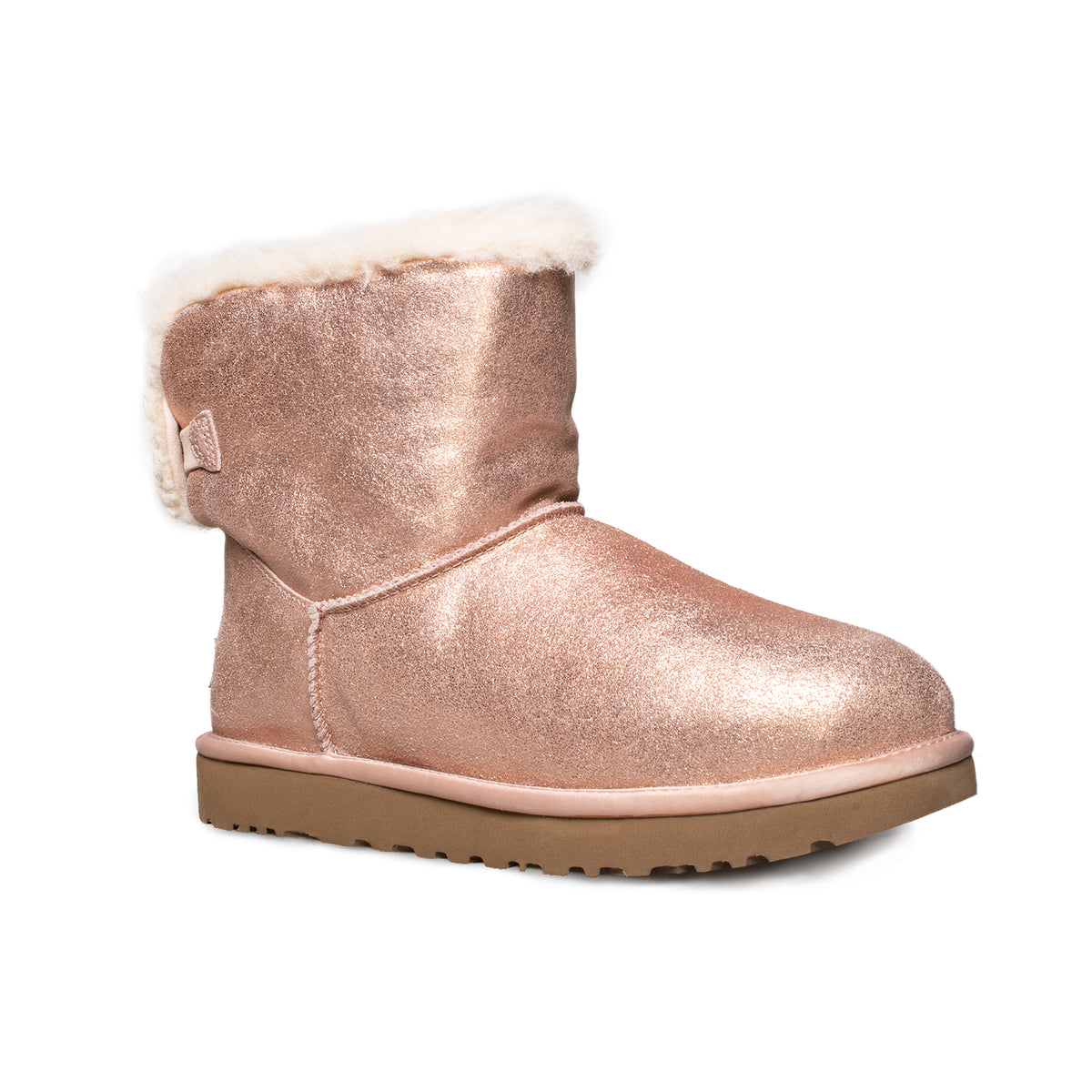UGG Arielle Sparkle Rose Gold Boots 