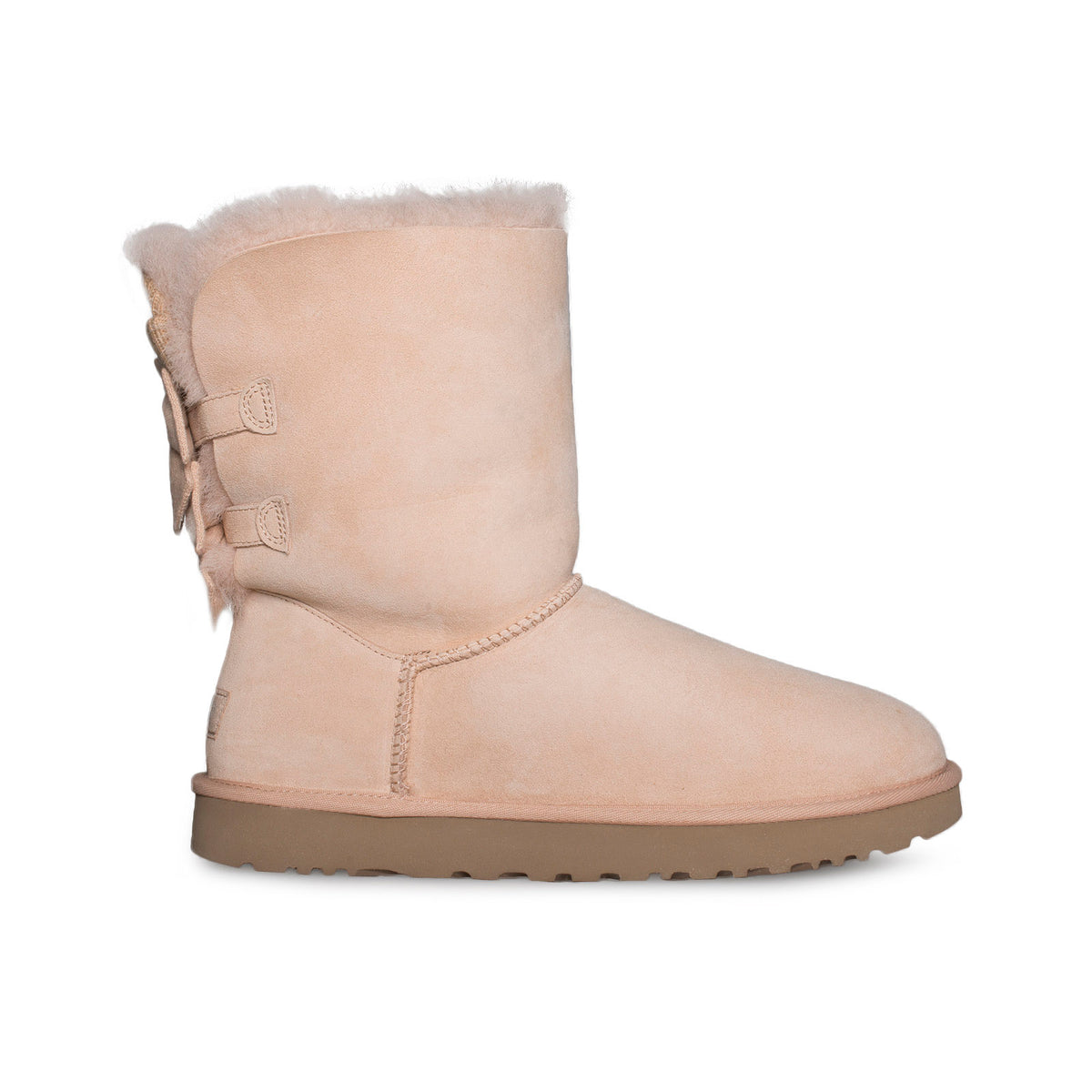 bailey bow short ruffle uggs