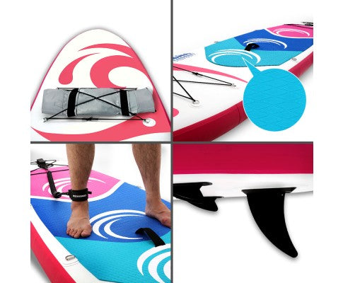 Weisshorn 10FT Stand Up Paddle Board Inflatable SUP Surfborads 15CM Thick