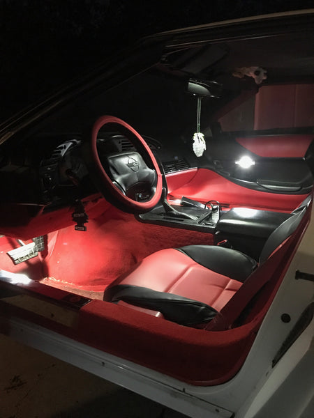 1984 1996 C4 Corvette Interior Led Kit
