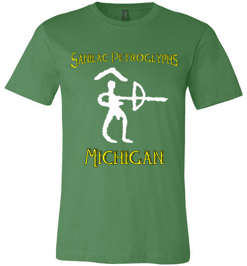 Sanilac Petroglyphs - Michigan T-Shirt | ThumbWind.com - Thumbwind Mercantile