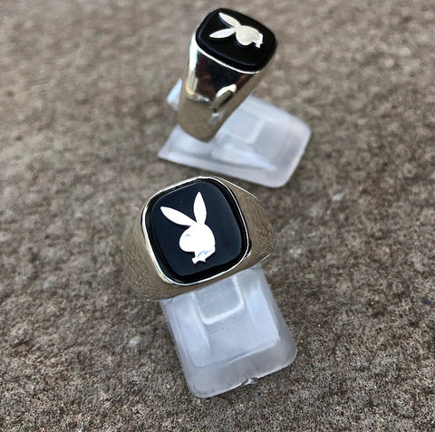 Silver Playboy Ring
