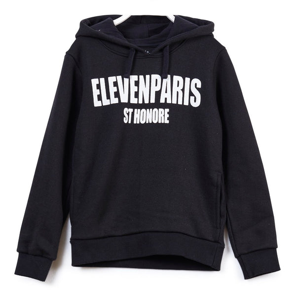 Eleven Paris Black and White Logo Sweatshirt Hoodie (unisex) – Petit New  York