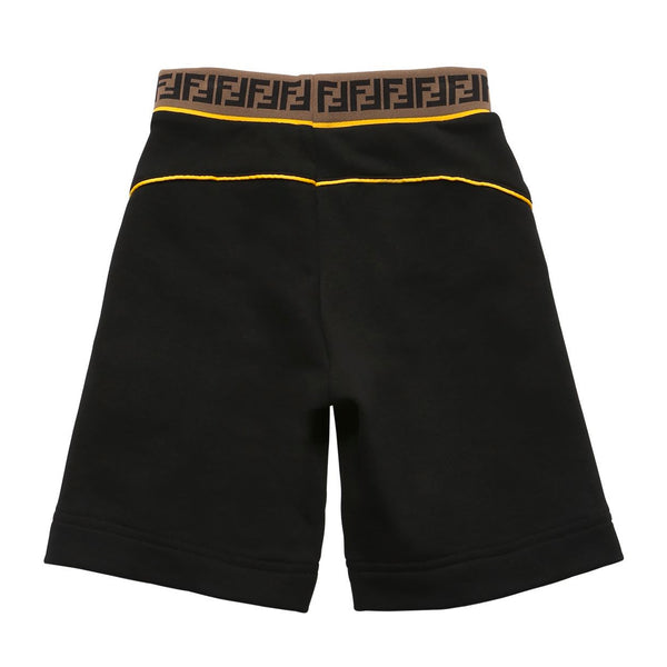 boys black sweat shorts