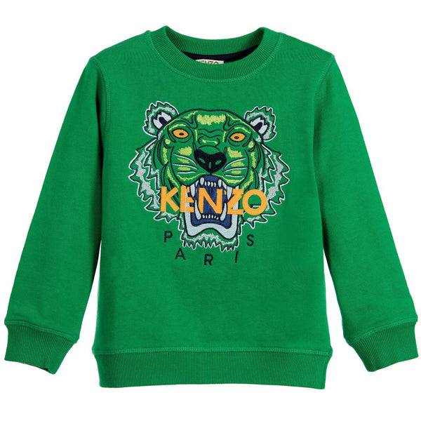 kenzo green jumper