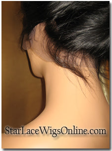 Silky Straight Lace Wig Texture