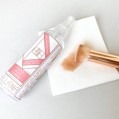 Ellana Mineral Cosmetics - Instant Dry Makeup Sanitizer and Brush Cleaner with Tea Tree Oil