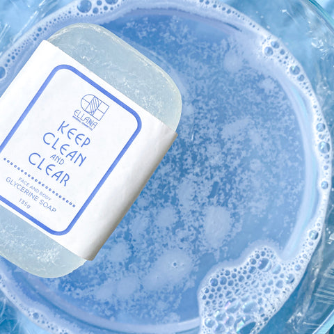 Ellana Mineral Cosmetics - Keep Clean and Clear Glycerine Soap