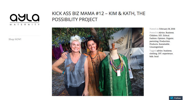 BizMama Features The Possibility Project