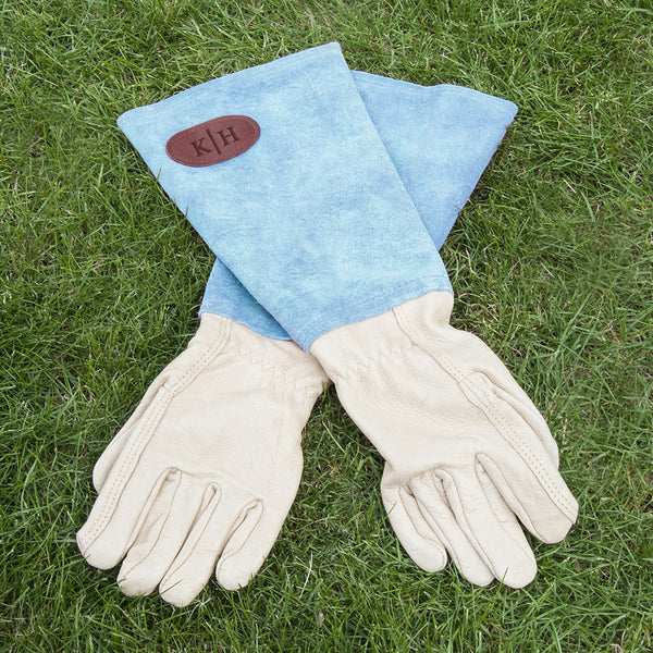 personalised mens gardening gloves