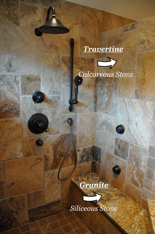 Cleaning And Proper Care For Stone Showers Marble Travertine