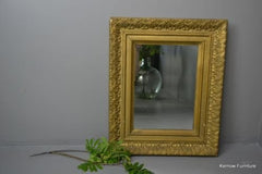 Antique Small Rectangular Wall Mirror