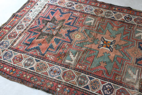 ANTIQUE ARMENIAN GARABAGH RUG