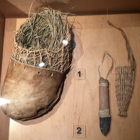 Footwear and tools of the Ötzi man