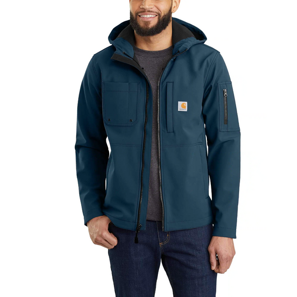 Carhartt Rain Defender® Relaxed Fit Midweight Softshell Hooded Jacket