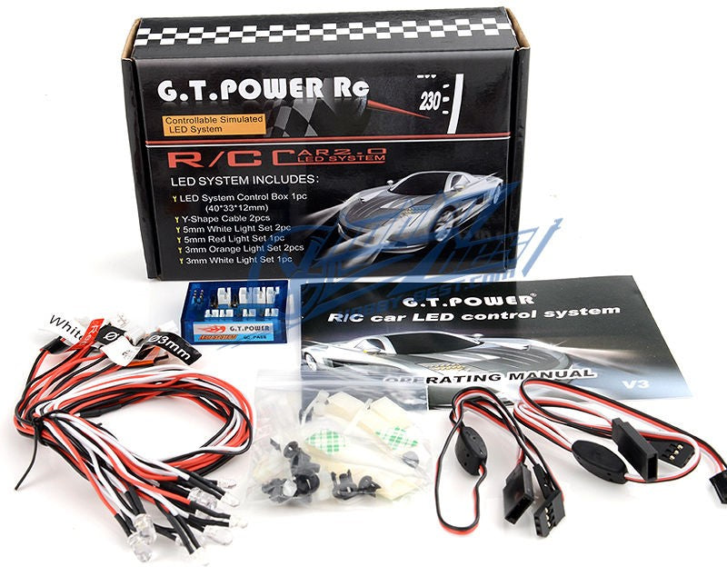 Gt Power Rc Led Light Kit Rc Garage Tx