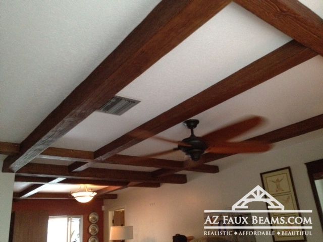 How To Use Living Room Ceiling Beams Az Faux Beams