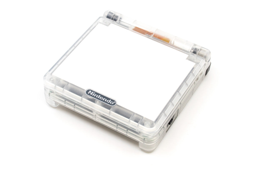 clear gba sp shell