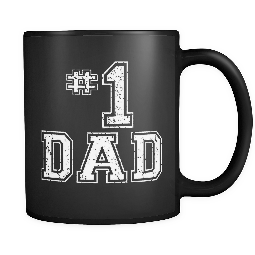 number one dad mug