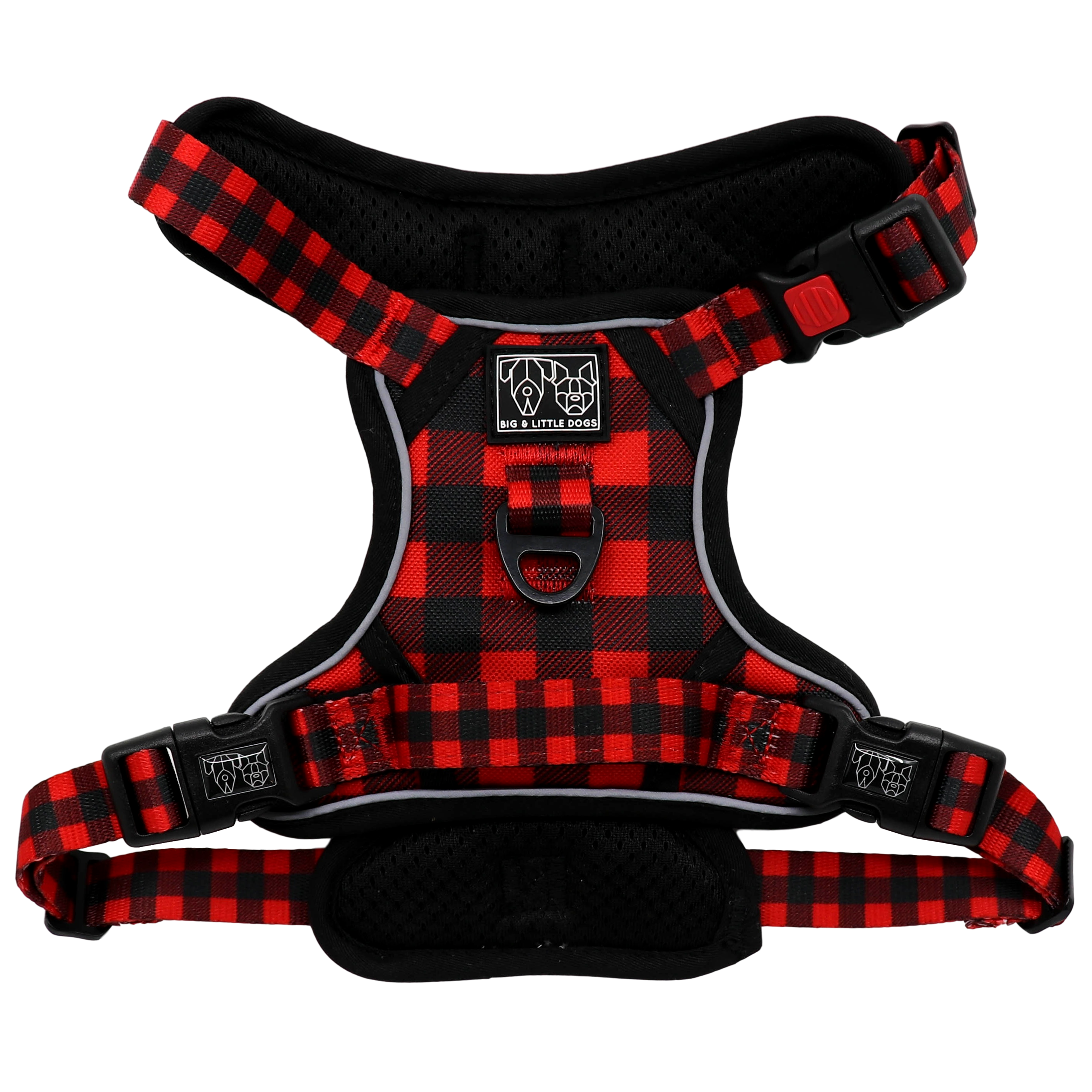 plaid harness