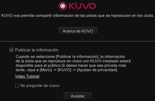 KUVO para la DDJ RB