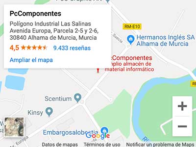 pccomponentes reseñas google