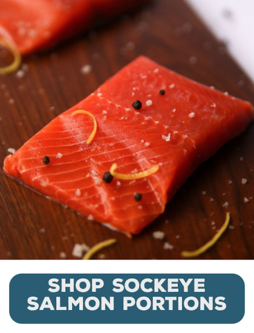 Shop Sockeye Salmon Portions 