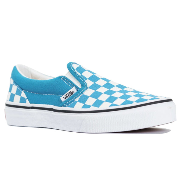 blue checkered vans kids