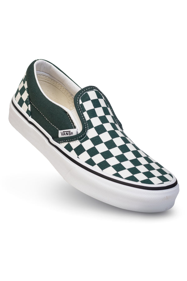green checkered vans