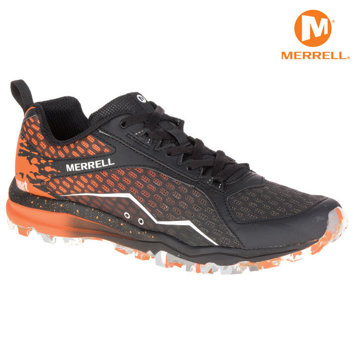 Orange Merrell All Out Crush Shoe - Men