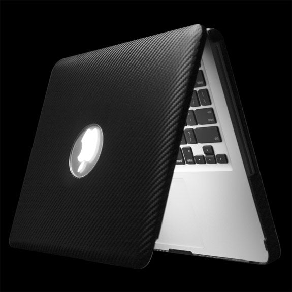 Carbon fiber leather MacBook case