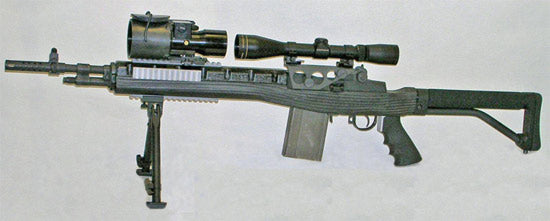 Carbon fiber M14/M1A rifle