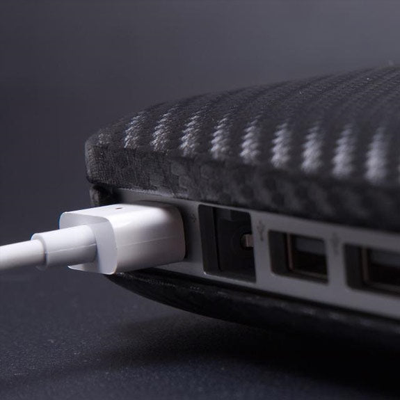 Carbon fiber leather MacBook case