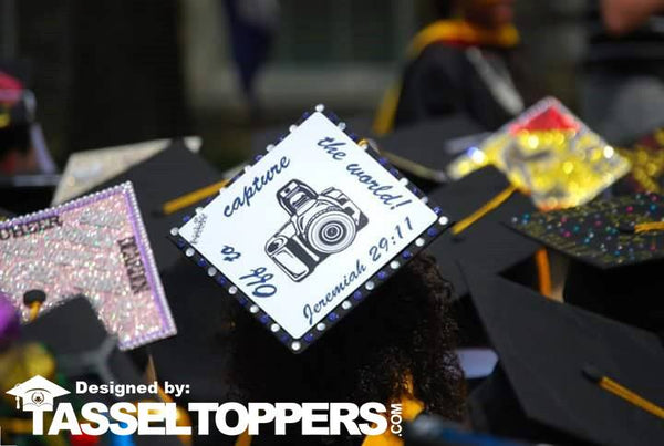 Graduation caps, graduation cap ideas, graduation cap design, DIY graduation caps, custom graduation caps, custom grad cap, career caps 