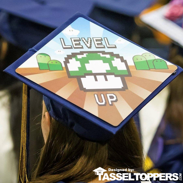 Graduation caps, graduation cap ideas, graduation cap design, DIY graduation caps, custom graduation caps