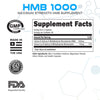 HMB 1000 |  Boost Strength, Recovery &amp; Reduce Muscle Loss ✮ 120 ct